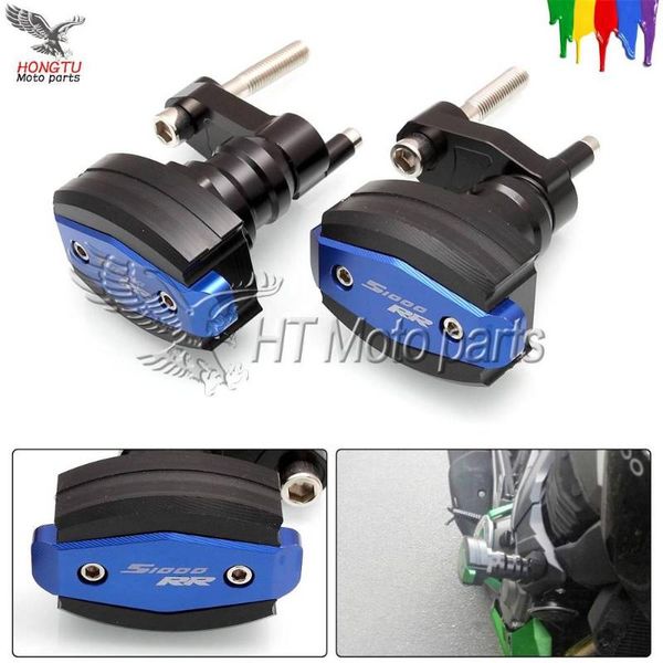 

parts motorcycle cnc frame sliders crash protector motobike falling protection for s1000rr s1000 rr s 1000rr hp4 2010-2021