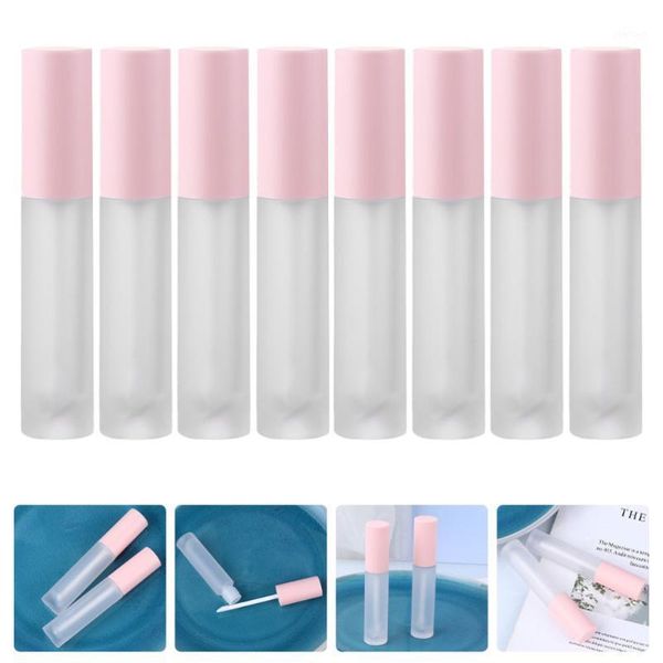 

storage bottles & jars 8pcs diy lip gloss tubes portable cosmetic lipstick