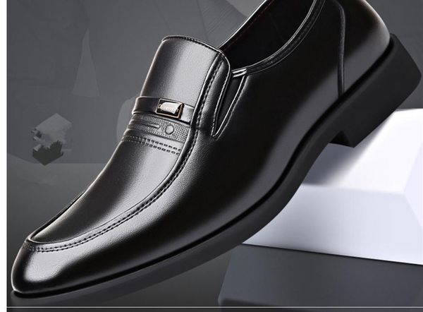 

men's shoes spring and autumn low heel round head @k30, Black