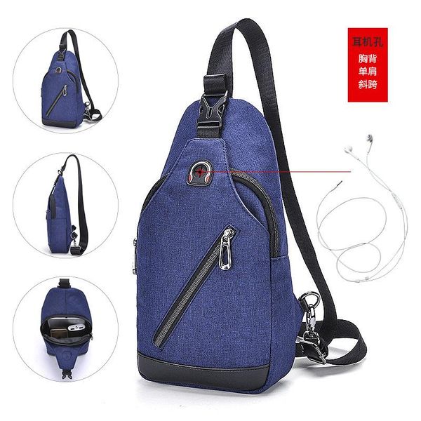 

waist bags men's breast package messenger bag casual 2021 shoulder movement