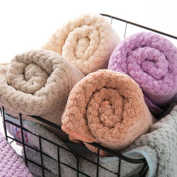 

towel 70*140 microfiber pineapple bath towels quick-drying coral fleece