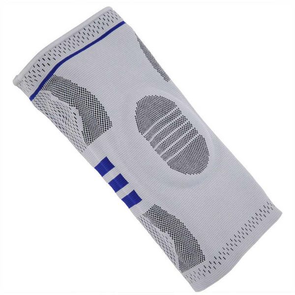 

kneepad anti-slip leg joint sleeve knee brace protection for dancers workout yoga waist support, Black;gray