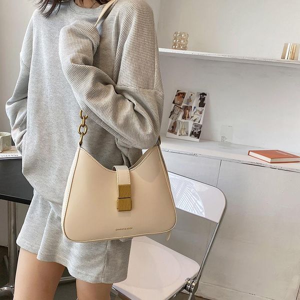 

shoulder bags xiaoqingxin underarm bag chain lock in summer 2021 one high-grade foreign style slung club women's