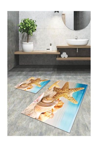 

50x80 - 50x50 digital bath mat set for closet 2 bs101 mats