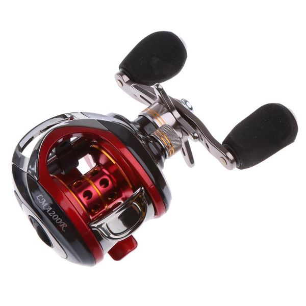 

high speed baitcasting reel 10+1bb 6.3:1 gear ratio low profile fishing water drop wheel right-hand for fisherman reels