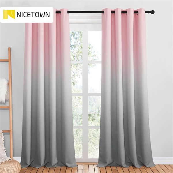 

curtain & drapes nicetoen 1pc room darkening intersect curve pattern curtains blackout thermal insulated noise reduction rustic decorations