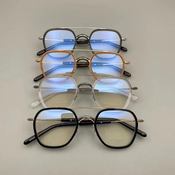 

bar titanium reading optical eyeglasses frames for women men designer prescription luxury 2021 fashion handmade sunglasses, Black