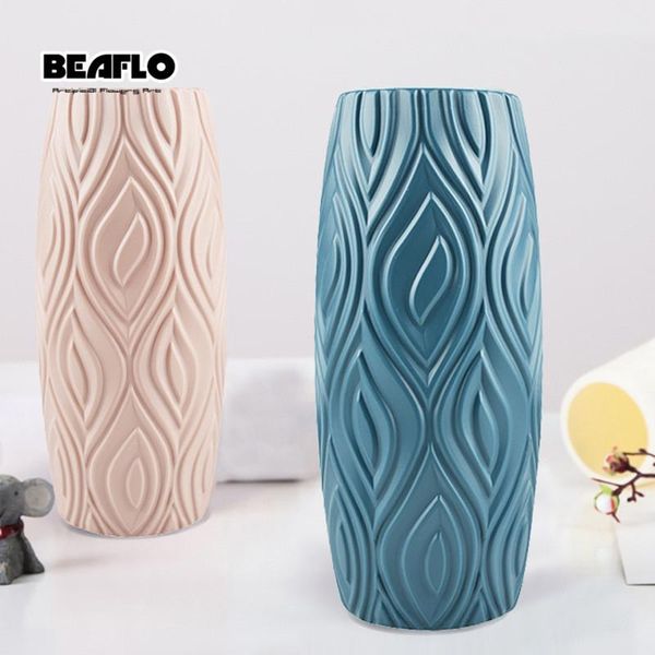 

vases shatterproof plastic vase decoration home modern flower imitation ceramic for flowers wedding table