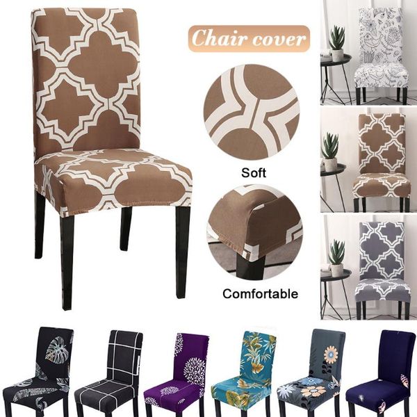

chair covers 1/2/4pc flower printing removable cover stretch elastic slipcovers for weddings banquet folding el covering
