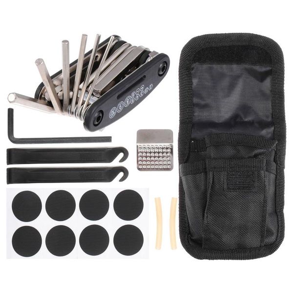 

tools 1 set tire repair tool portable kit bike patch lever