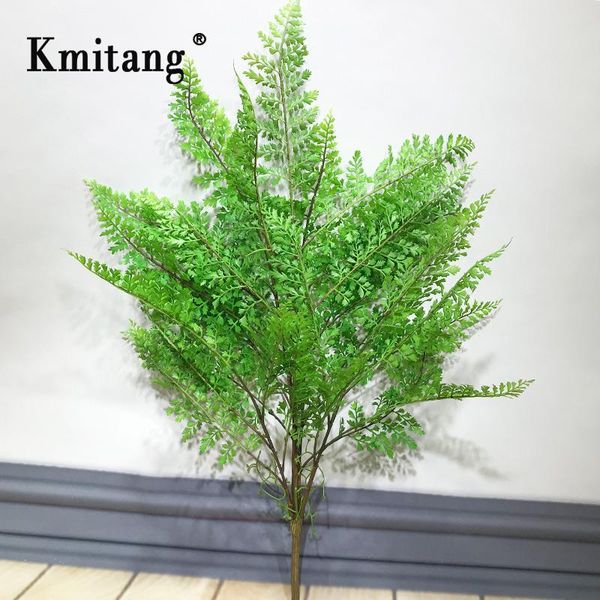 

decorative flowers & wreaths 70cm tropical fern leafs large artificial tree fake plants plastic persian branches false palm for home garden