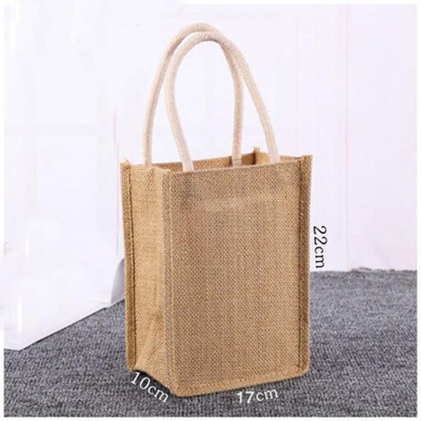 

storage bags no.htb-02 cotton and linen shopping bag portable hand carry collapsible canvas