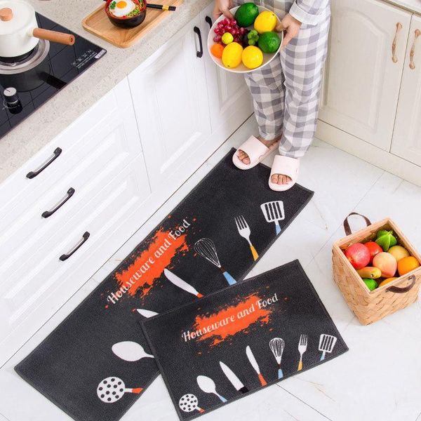 

carpets kitchenace modern cartoons mat washable non-slip long floor living room carpet bedroom wear-resistant entrance door bath rug