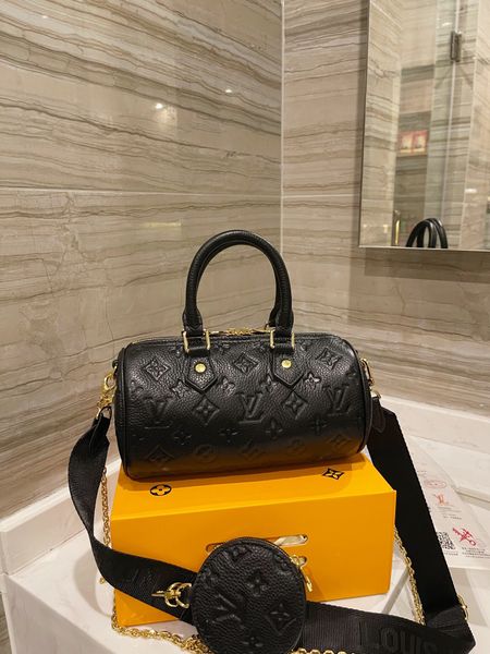 

designer leather embossed bag casual bags on one shoulder