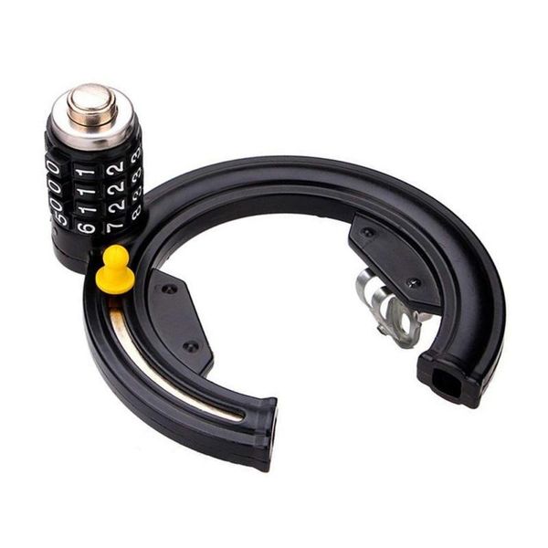 

bike locks horseshoe clamps anti-theft bicycle general lock 4 password fixed words safety steel strong
