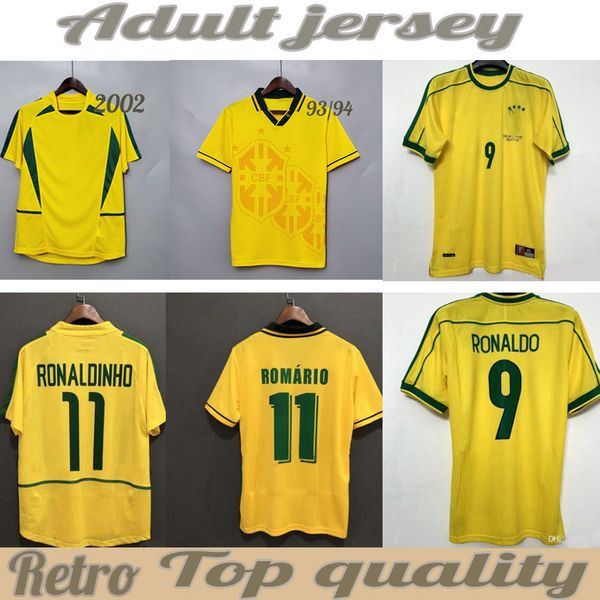 

88 00 70 04 brasil soccer jerseys 02 retro shirts carlos romario ronaldo ronaldinho 2004 camisa de futebol 1994 brazils 2006 1982 rivaldo ad, Black;yellow