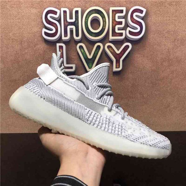 

men women boost running shoes pearl stone tail light cinder 3m static reflective mesh breathable mens womens trainers sneakers chaussures sh