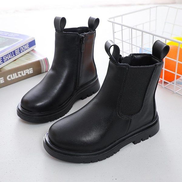 Stiefel 2021 Kinder Herbst Winter Kinder Armee Koreanische Kurze Britische Für Kinder Mädchen Schneeschuh