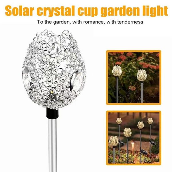 

lawn lamps 2pcs solar wire ball light led lamp waterproof courtyard garden decoration lantern pathway patio outdoor indoor