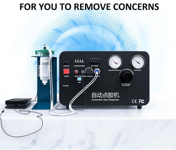 

power tool sets built-in silent air compressor original digital display automatic electric glue dispensing machine