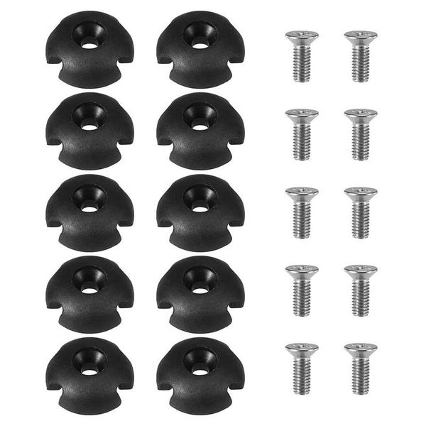 

10pcs deck line guide slotted round out pull rope buckle fitting accessories for kayak canoe boat rafts/inflatable boats
