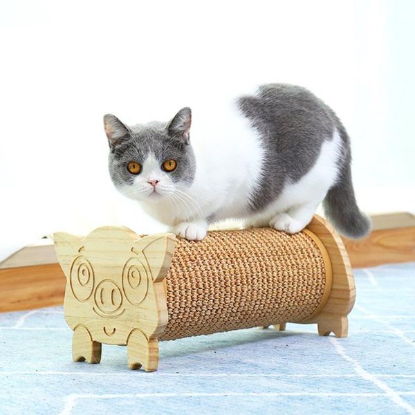 

cat scratching board post claw sharpener toy wear-resistant pet products toys
