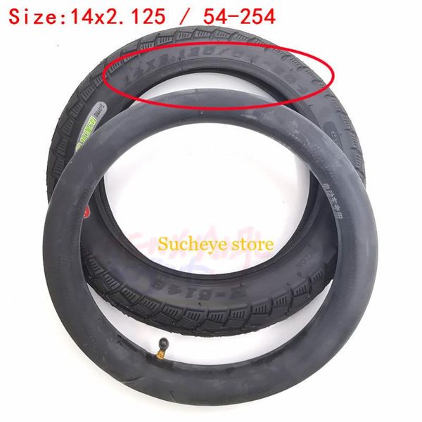 

motorcycle wheels & tires 14 inch electric bicycle tubes 14x2.125 / 54-254 outer tyre inner tube 14*2.125 bike