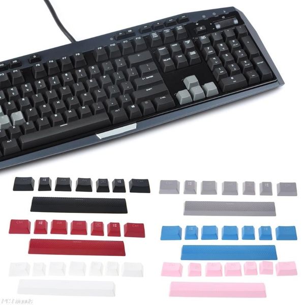 

8pcs key cap double backlit additions keycaps for strafe k65 k70 g710 keyboards