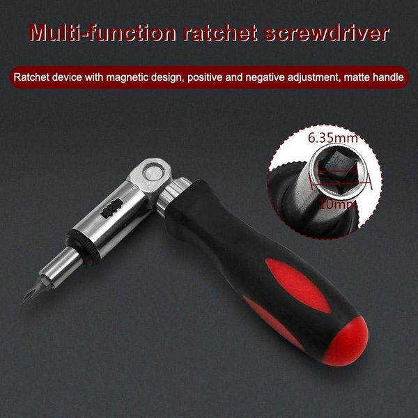 

professional hand tool sets mutilfunction 1/4 inch hex left right 180 degree rotating ratchet screwdriver drive tackle