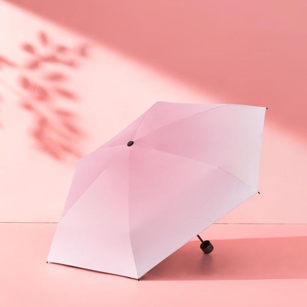 

umbrellas portable light rain umbrella folding women uv protection waterproof travel mini pocket guarda chuva gear df50ys