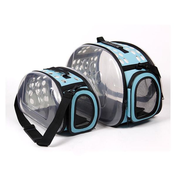 

pet supplies fashion portable transparent bag out foldable breathable cat dog accessories for small travel car seat covers