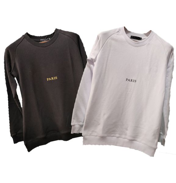 

men's hoodies round neck street hooded women's printing pattern mens designers sweaters, Black