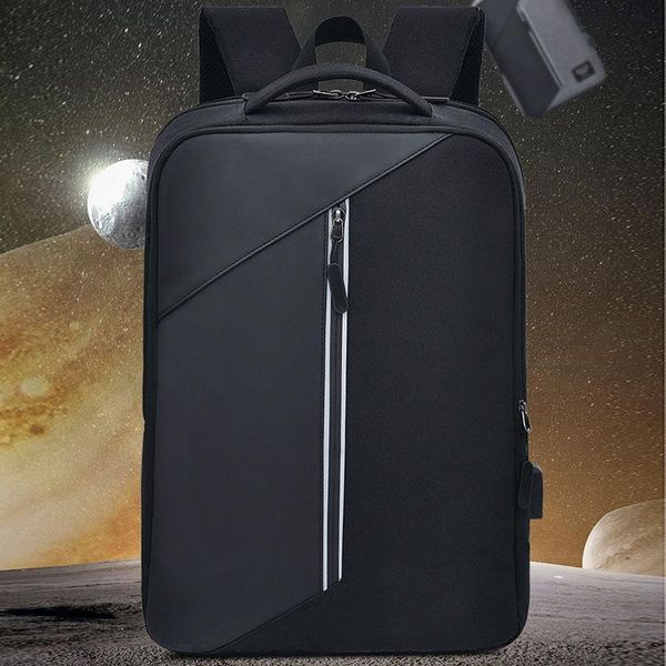 

men waterproof backpack large capacity with usb charging port knapsack for travel jl