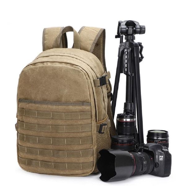 

backpack m319 arrival batik canvas waterproof mirrorless camera padded pography dslr digital shoulder bag for canon/nikon