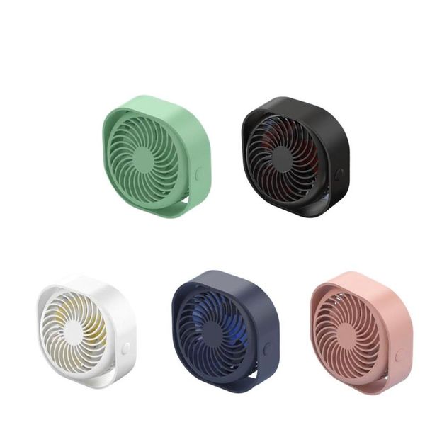 

other home decor mini usb desk fan 3 speeds lower noise powered, 360Â° up and down w/ cable powerful for office