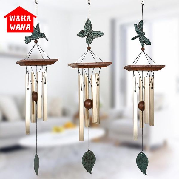 

decorative objects & figurines nordic animal retro wind chime color colorful aluminum tube rhyme clear creative home furnishing ornaments