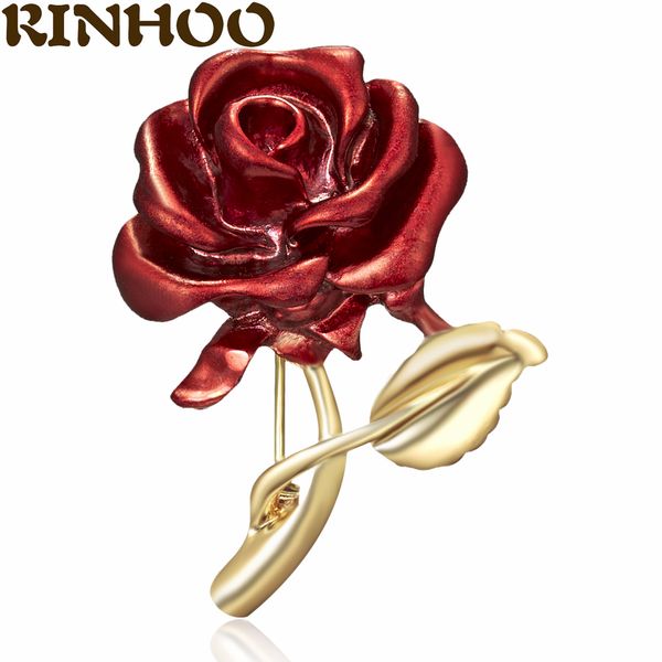 

rhinestone rose flower brooches for women lady fashion luxury zircon pearl flower pin clothing jewelry female holiday giftdio chan contact, Gray