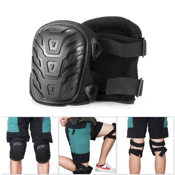 

tactical knee protector sportswear safety professional protective outdoor sport working hunting skating safe pads elbow &, Black;gray