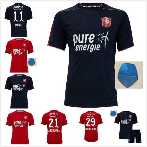 

size twente large enschede fc soccer jerseys s-4xl home red away black menig selahi aburjania roemeratoe football shirts maillot 1