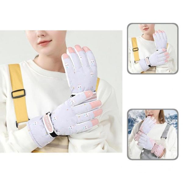 

ski gloves  1 pair chic female winter sports warm 3 colors skin-friendly for