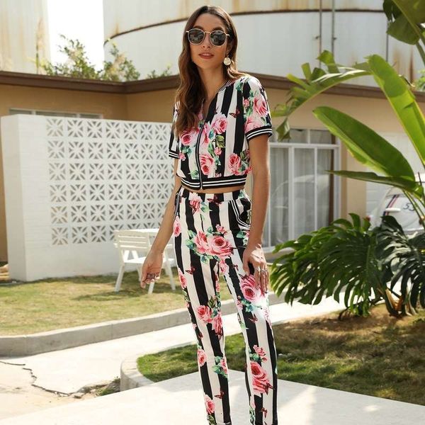

event tracksuits sportswear women's party dress cos short sleeve one piece pants, Gray