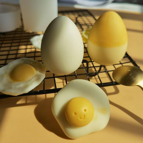 

craft tools 3d egg shaped silicone candle mold diy handmade candles beeswax making mould
