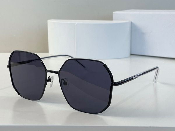 

sunglasses for men and women summer style pr-52ws anti-ultraviolet retro plate irregular hexagon full frame fashion eyeglasses random box, White;black
