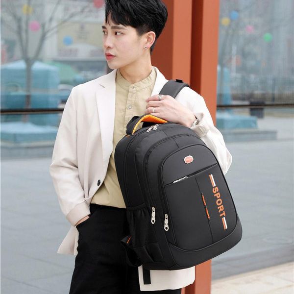 

backpack fashion oxford men women outdoor travel rucksack trekking bag laplarge capacity student school