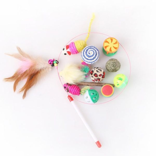

variety small mini playing mouse toys gift for cats dogs kitten value pet packs,mouse,ball,socks cat