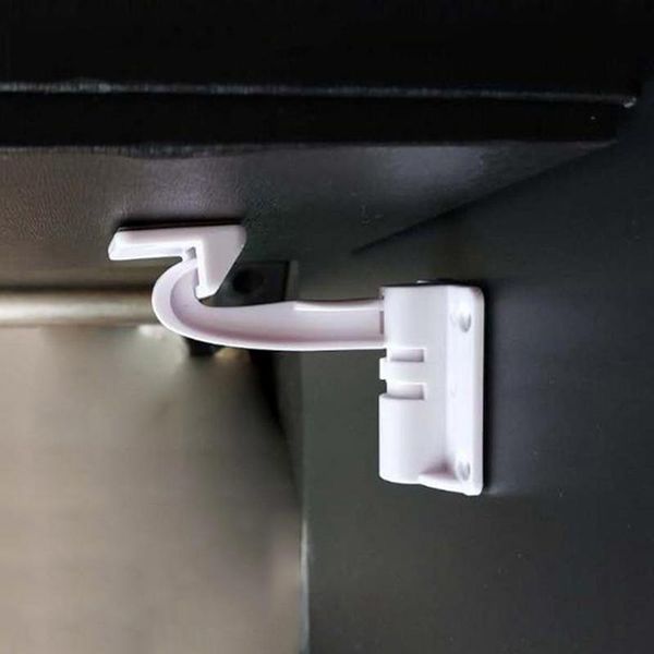 

1pc baby safey cabinet locks invisible drawer latch lock security children protection latches safety cupboard door locker carriers, slings &