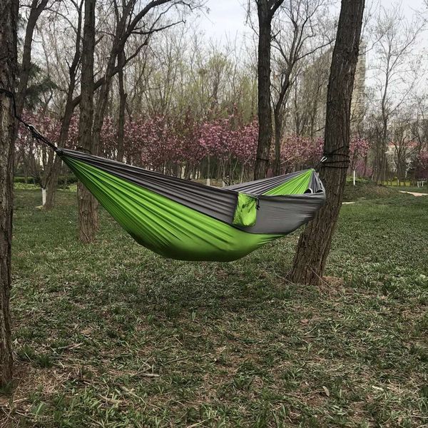 

yoga high speed rail double leisure multifunctional green feet lazy indoor family hammock