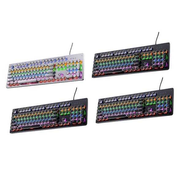 

zk-4 summoner gaming punk wired usb mechanical keyboard keyboards