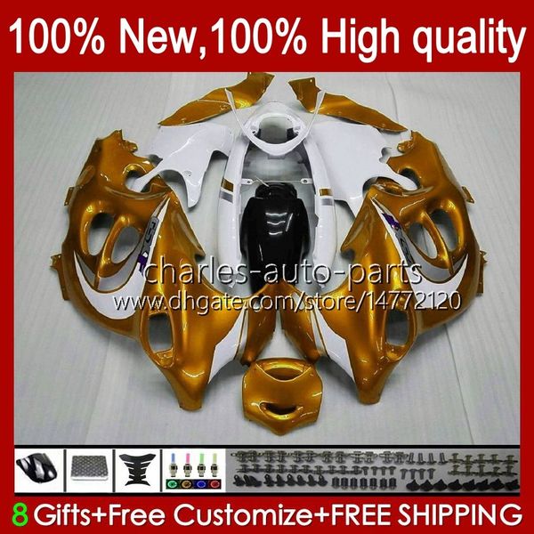 Carene per SUZUKI KATANA GSXF 600 750 CC 600CC GSXF600 GSXF-750 29No.84 GSX750F GSX600F 750CC 1998 Oro bianco 1999 2000 2001 2002 GSXF750 GSXF-600 98 99 00 01 02 Corpo