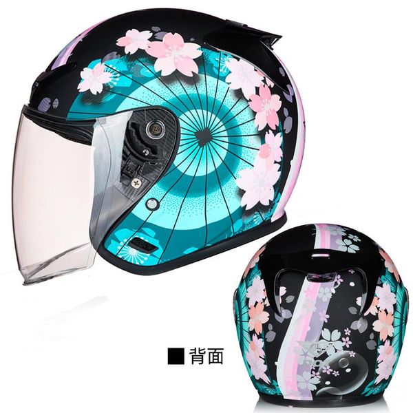 

motorcycle helmets helmet open face electric safety women's summer accessrioes